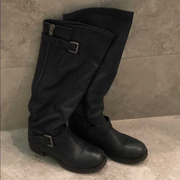 Steve Madden Black Boots - Picture 1 of 5